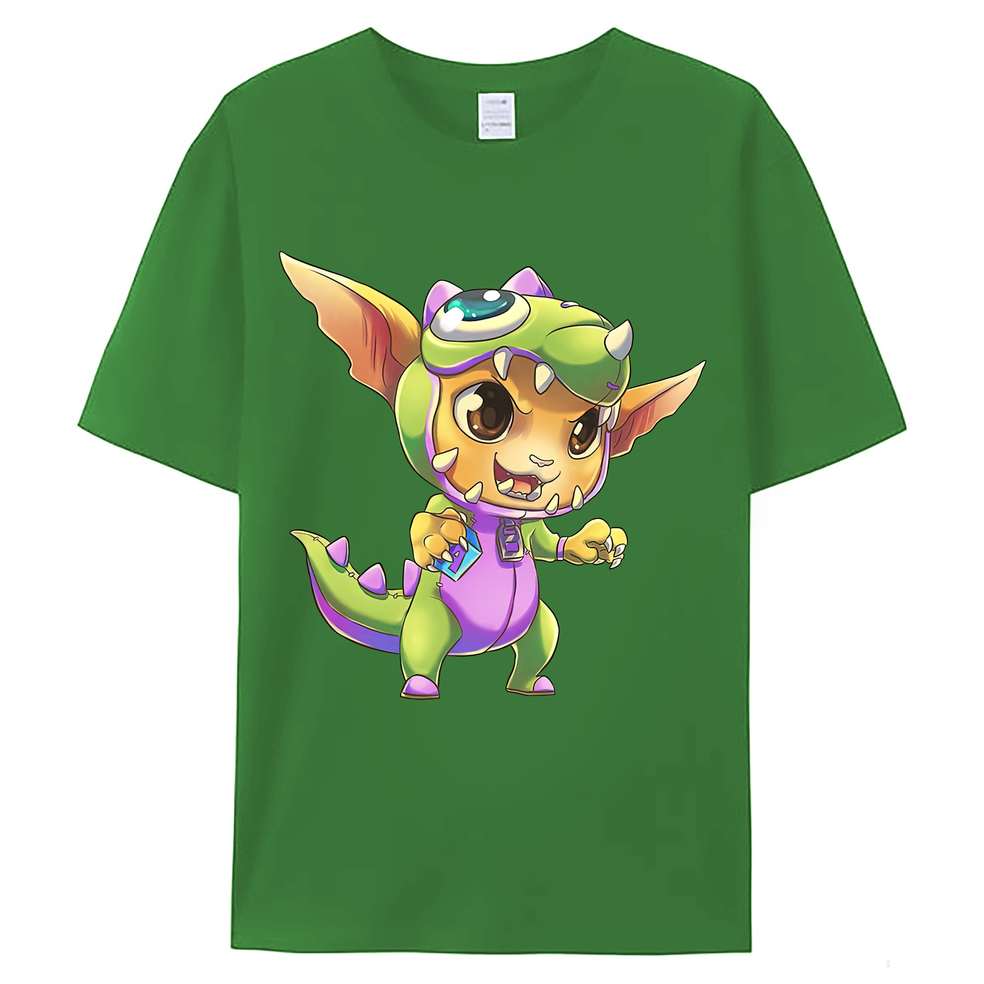 （画像用） リーグ・オブ・レジェンド League of Legends LOL レディースカジュアルプリントTシャツ（綿100％）
